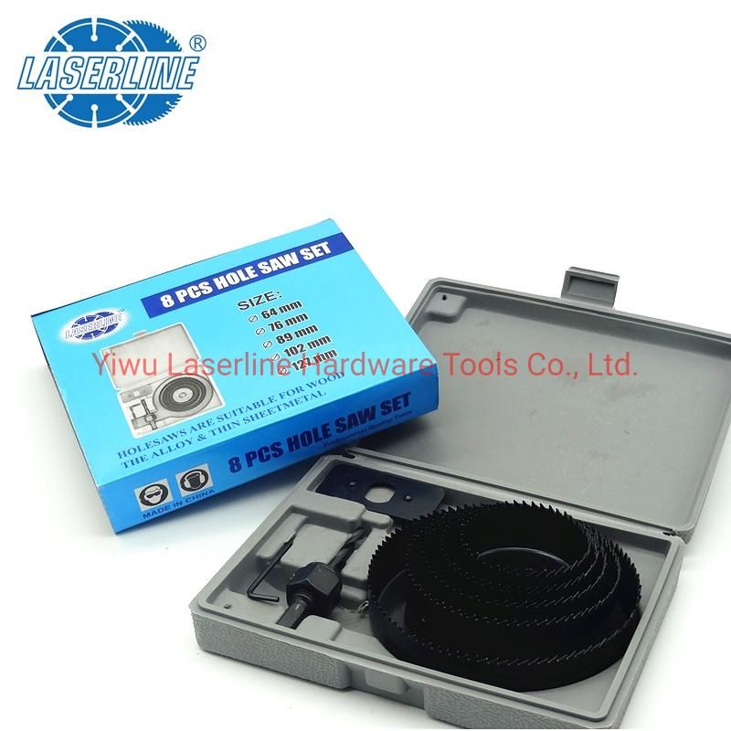 8PCS Wood Hole Saw for Woodworking Combination