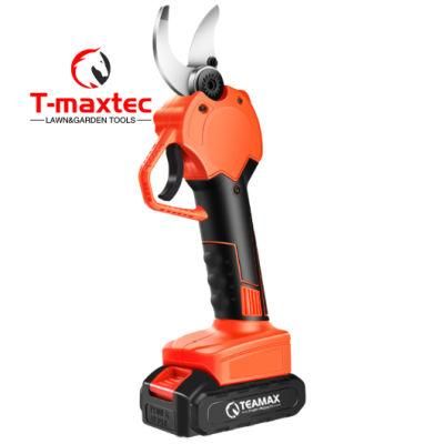 21V Professional Cordless Electric Pruning Shears with Lithium Powered Battery TM-Lt21V504
