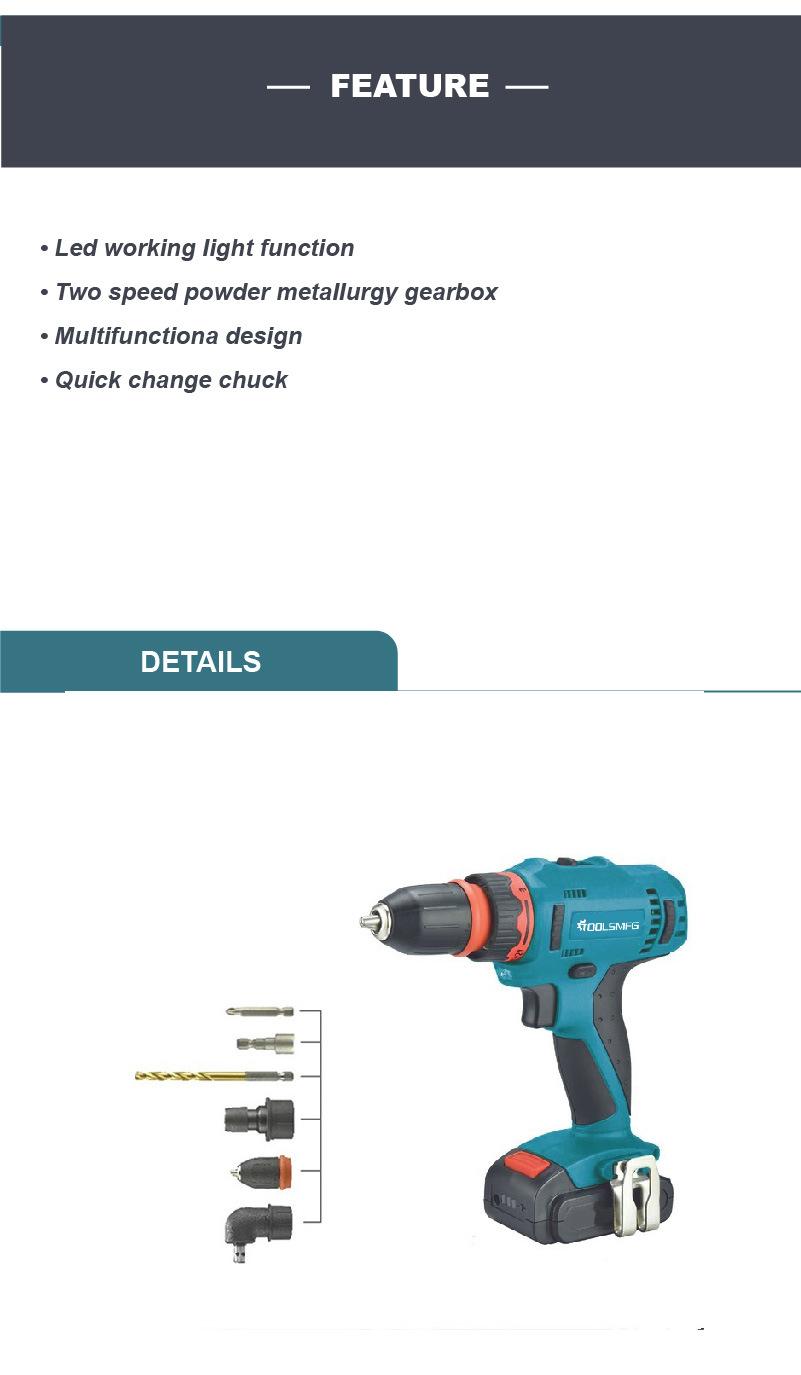 Multifunctional Drill Driver TM 20V-38 Professional