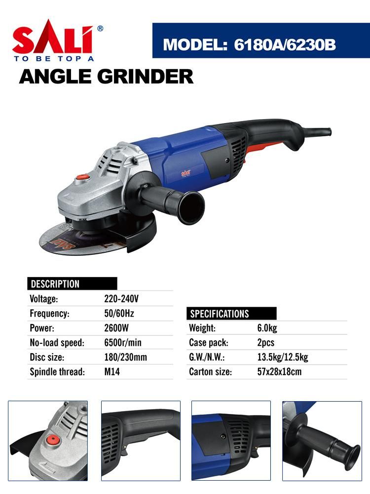 Sali 6115A/6125A 900W 115/125mm High Quality Angle Grinder