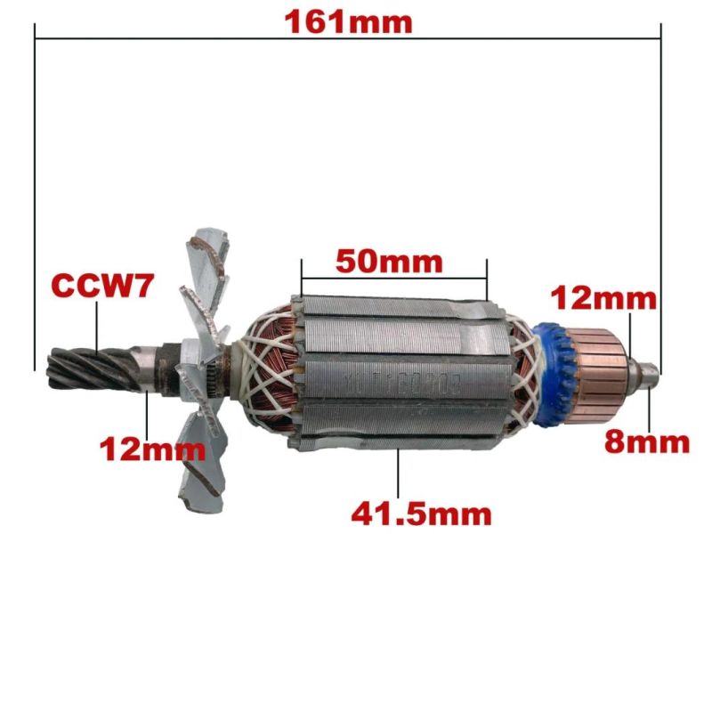 AC220V-240V Armature Rotor Anchor Replacement for Hitachi Circular Saw