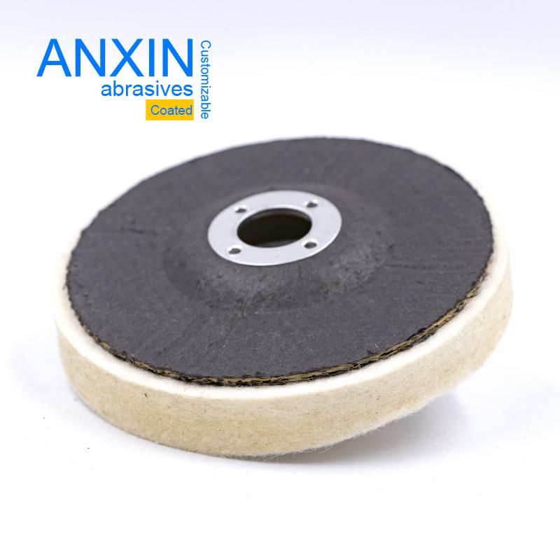 115*22mm Crycle Type Felt Polishing Flap Disc