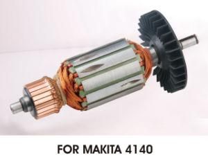 Machine Spare Parts Accessories Rotor Armatures for Makita 4140