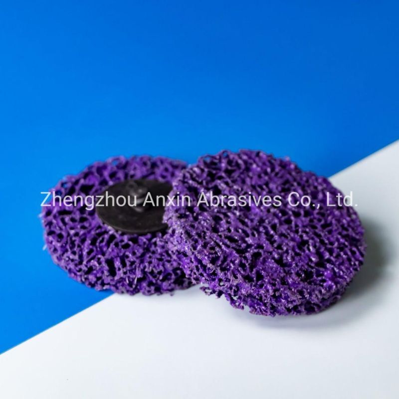 2" R Type Purple Color Strip It Cleaning Paint Removing Quick Change Disc