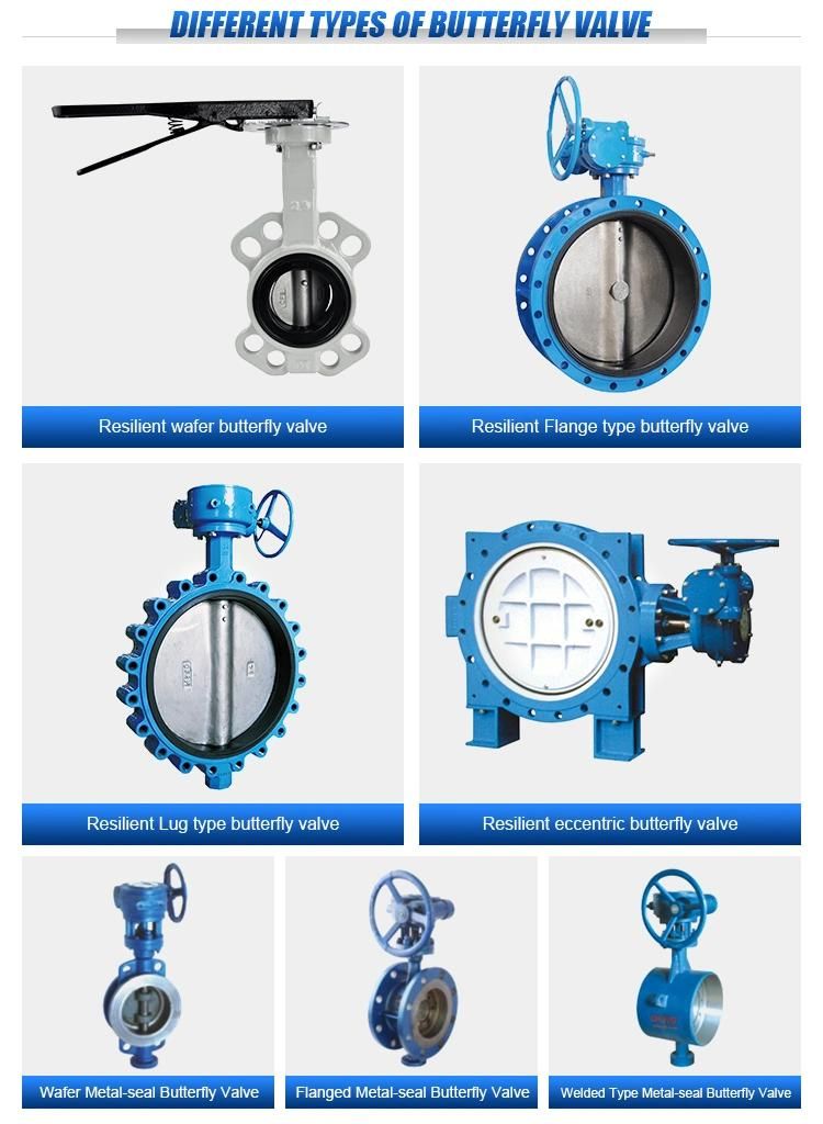 DN700 Electric Flanged Ss Disc EPDM Midline Butterfly Valve