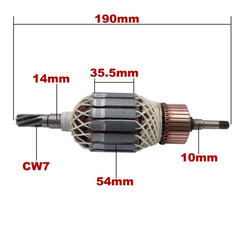 220V-240V Armature Rotor Anchor Replacement for Makita Rotary Hammer