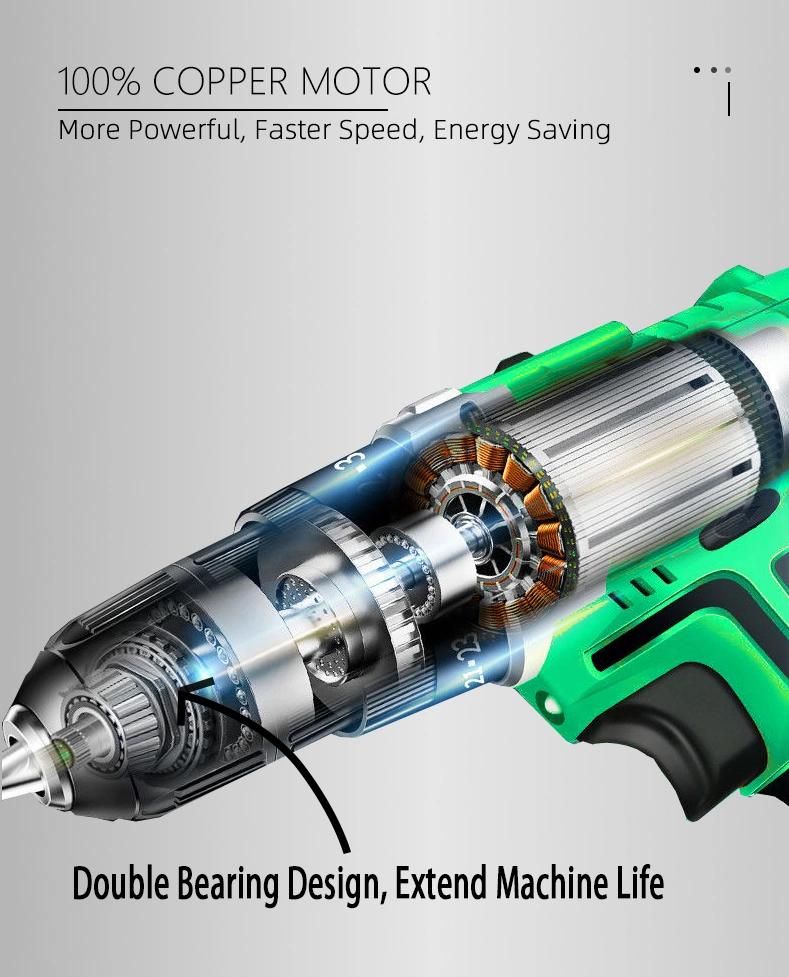 Libite 12V Li-ion Mini Screwdriver Lithium Battery Cordless Drill