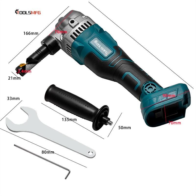 Toolsmfg 20V Lithium-Ion Cordless 20 Gauge Nibbler