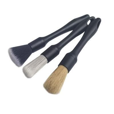 Cross-Border Supply Detail Brushes 3-Piece Set of Car Cleaning Interior Cleaning Brushes Wheel Gap Cleaning Wheel Brushes