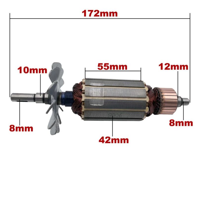 AC220V-240V Armature Rotor Anchor Replacement for Hitachi Demolition Hammer