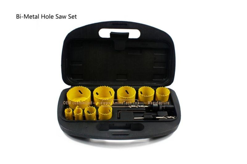 13PC Bimetal Hole Saw Kit,Power Tools,Drill Bits