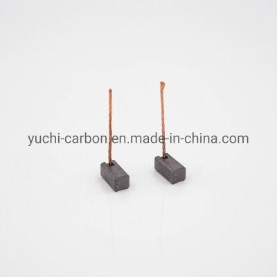 Electric Motor Parts of Carbon Brush/Cheap Pair of Carbon Brush for Mechanical Transmission Parts