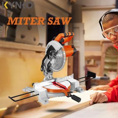 Kynko Hot Sales 255mm/10&quot; 1800W 5000rpm Gear-Driven Miter Cutting Saw