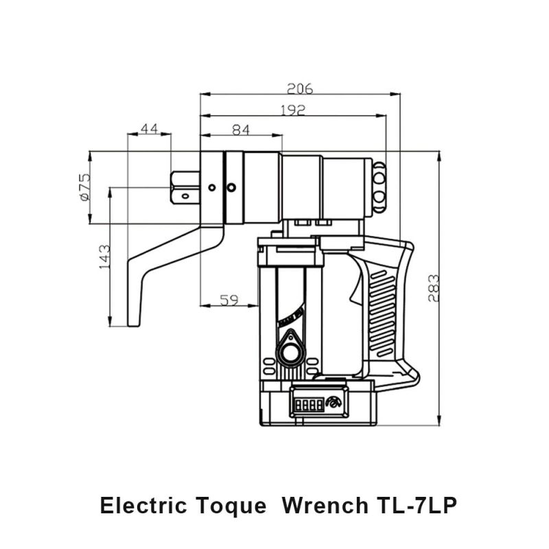 Power Tools Torque Adjustable Wrench Tl-7lp