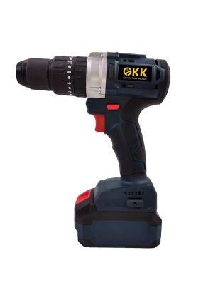 China Factory High Quality Construction 20V Lithium Battery Two Speed Cordless Drill Electric Tool Power Tool