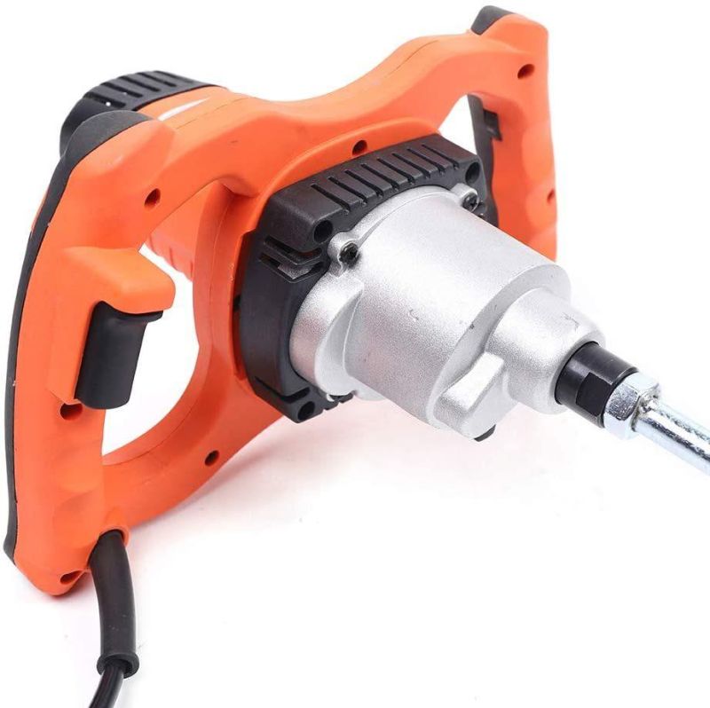 1800W Portable Putty Paint Mixer Handheld Electric Cement Mixer