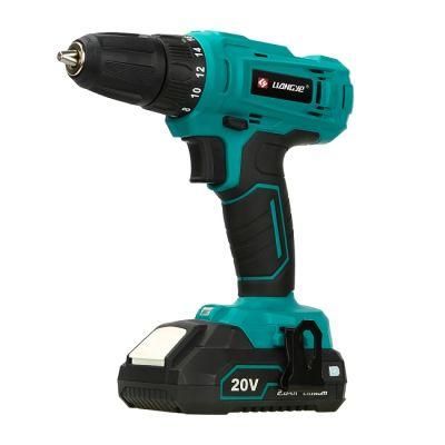 Electric Power Tool Factory Liangye 18V Cordless Battery Operated Drill Driver