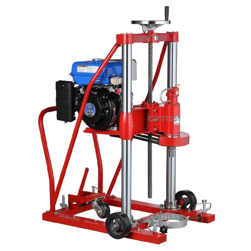 Pavement Gasoline Engine 5.5HP 9.5HP Core Drilling Machine