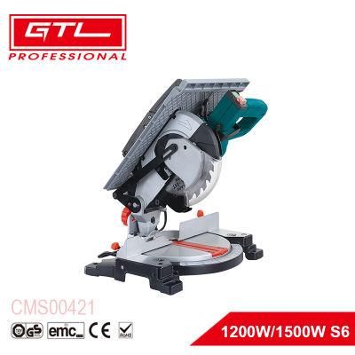 1500W Wood Working Saw Sliding Table Saw Compound Mitre Saw