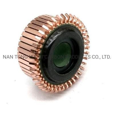 Customized Washing Machine DC Motor Hook Commutator 36 Segmented Commutator