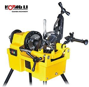 Hongli Sq50 Efficiency Motor Types Electric Threading Machine for 3/8&quot; Pipe
