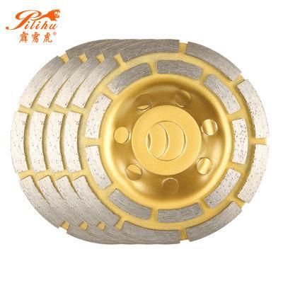 100mm Durable Longlife Time Diamond Wheel Grinding Cup Wheel