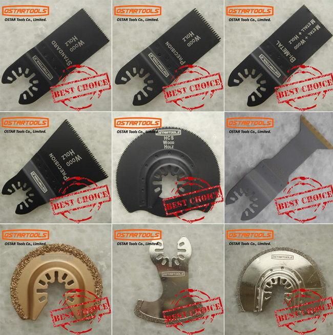 Bi-Metal Plung Cut Oscillating Blade
