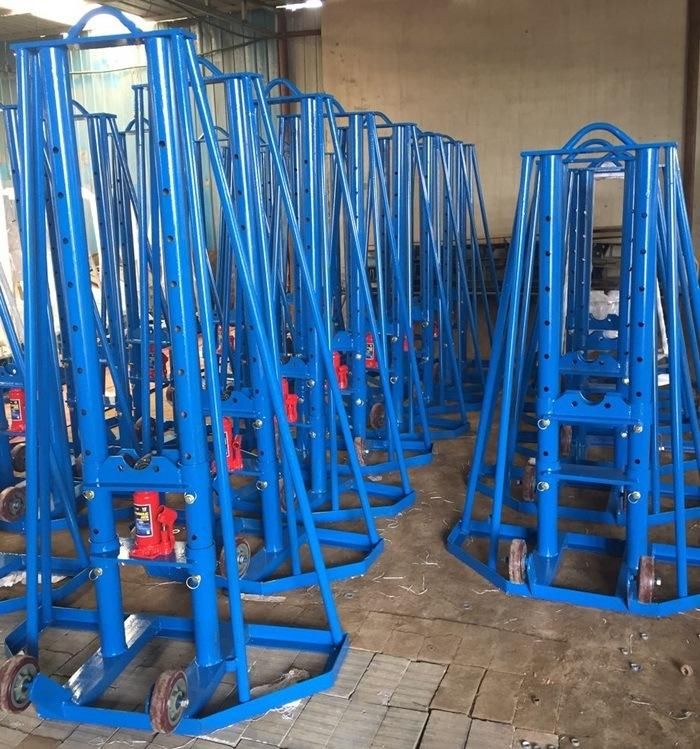 Cable Jacks for Wire Releasing Hydraulic Type Cable Reel Stand