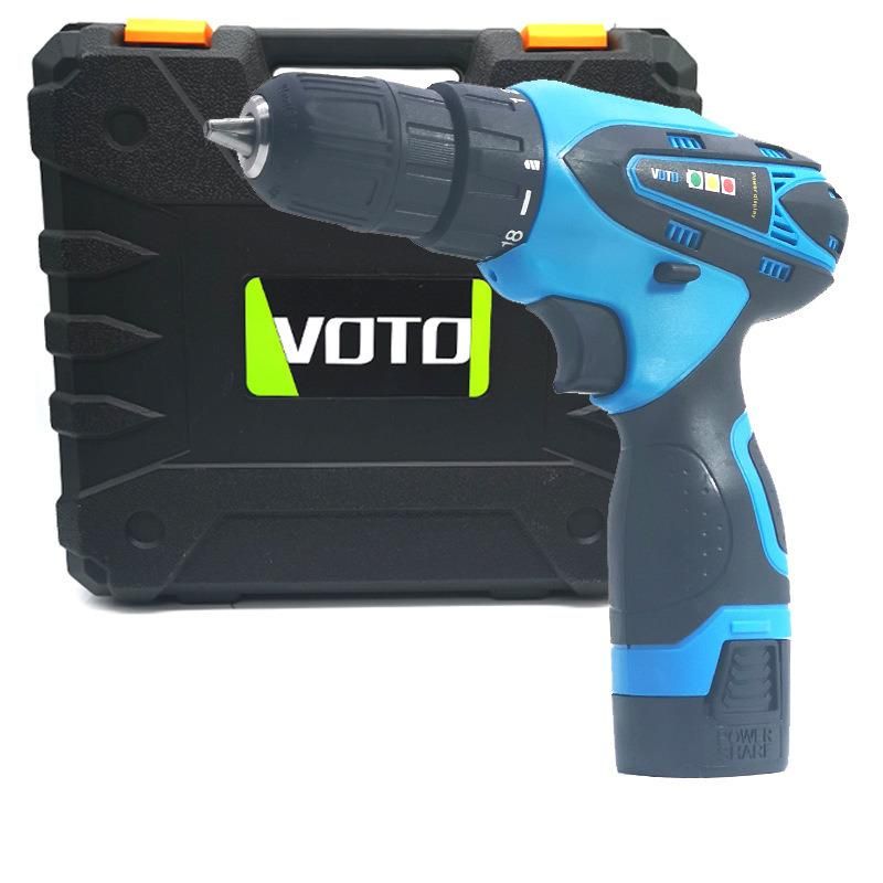 Power Tool Electric Drill Lithium-Ion Battery Impact Type Cordless Electric Drill