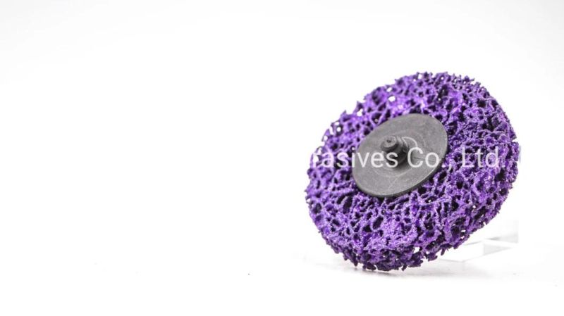 50mm 2" R Type Purple Sic Grain Strip It Cleainng Quick Change Disc