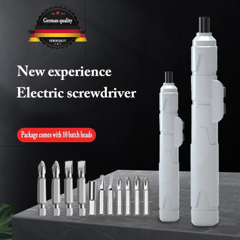 Pen Type Electric Screwdriver Set Tool Small Micro Precision Set Multi-Function Electric Batch Mini Rechargeable Screwdriver