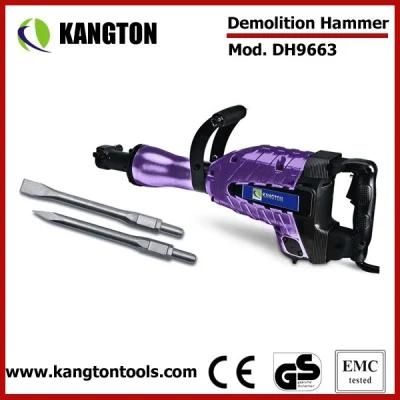 Electric Chisel Demolition Hammer Hex Chuck (KTP-DH9663)