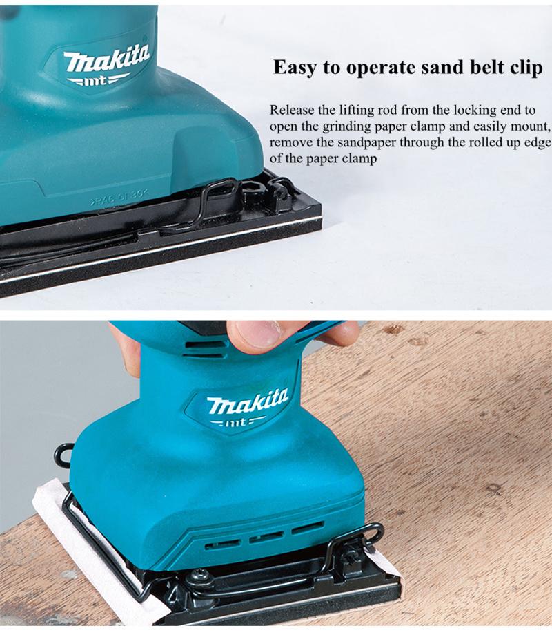 Original Makita High Quality 180W Electric Sander M9200b 114*140mm Sandpaper