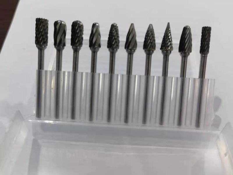 Single Cut a Type Head Tungsten Carbide Rotary File Tool Point Burr