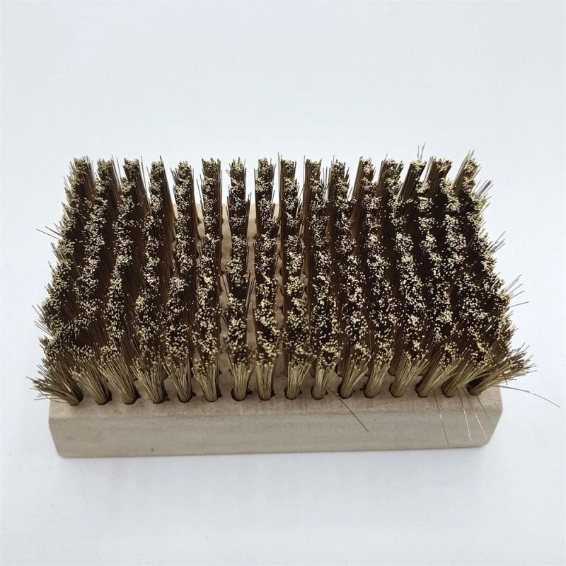 Hot Sales High Quality Brass Wire Wood Brush