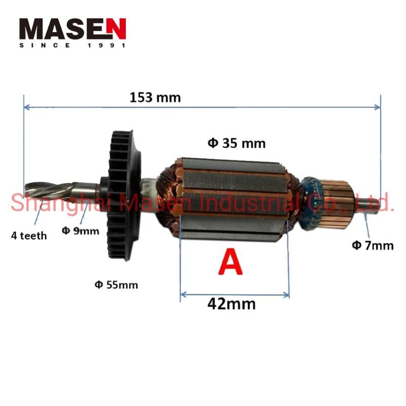 Professional Power Tool Accessories Customization Armature Rotor Fit Bosch Power Tools