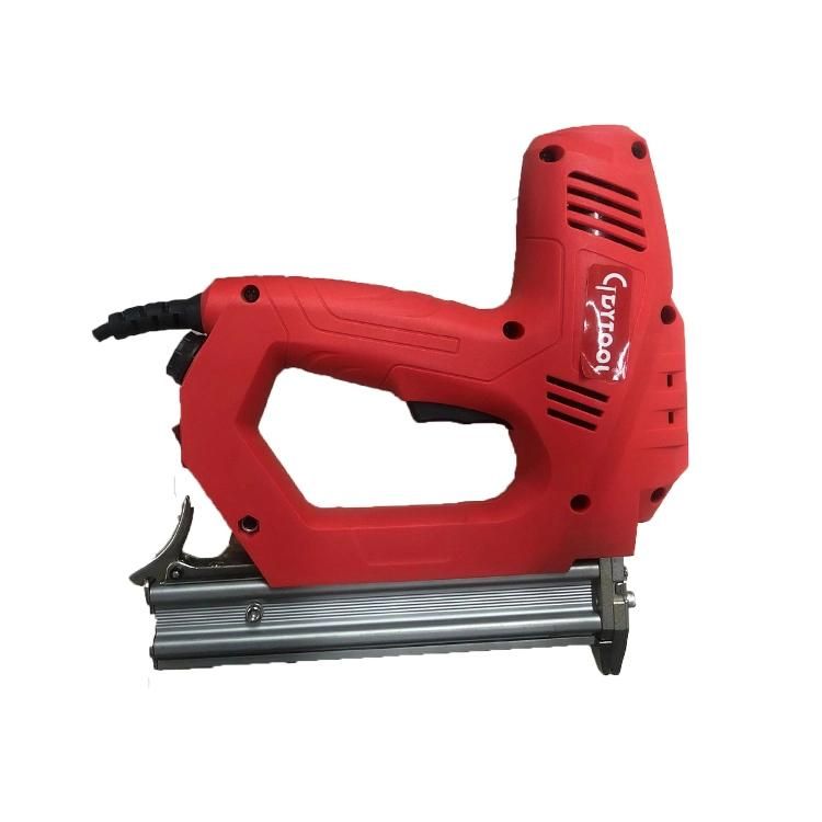 Powerful 1800W Electric Brad Nailer Ga. 18 Brad Electric Power Nail Gun 30mm Power Electric Brad Nailer Not Block Shape Nail Gun Gdy-Ef30c