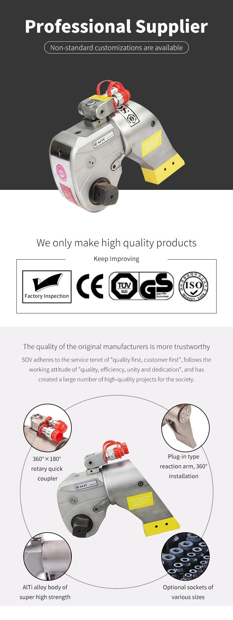 Hydraulic Torque Wrench with Elongator