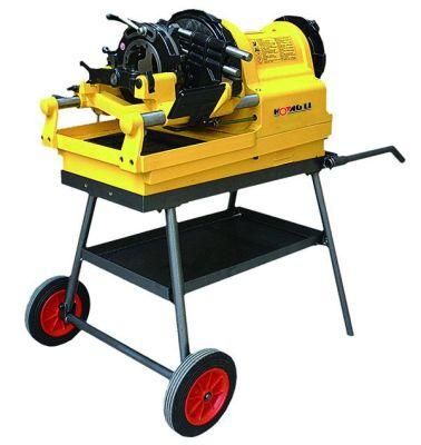 4&quot; Cheapest Price Power Pipe Threader Portable Electric Pipe Threading Machine for Sale with Stand (SQ100D1)