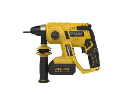 Made in China Strength Machine Rechargeable Power Tools Brushless Rotary Cordless Hammer Drill