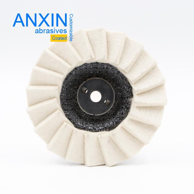 Radial Woolen Flap Disc with M10 Screw