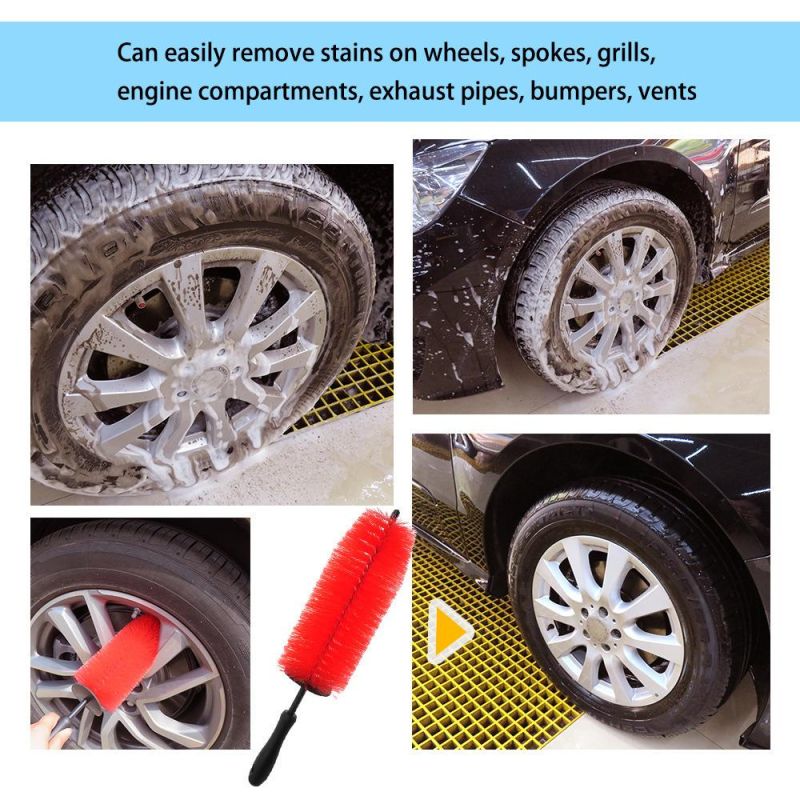 Across The Source, Car Wash Tire Cleaning Brush Car Hub Brush Wheel Hub Brush Car Wash Brush Car Cleaning Supplies
