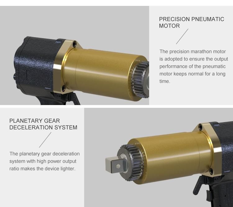 Pneumatic Torque Wrench Electric Torque Gun High-Precision Wrench Pistol Torque Wrench
