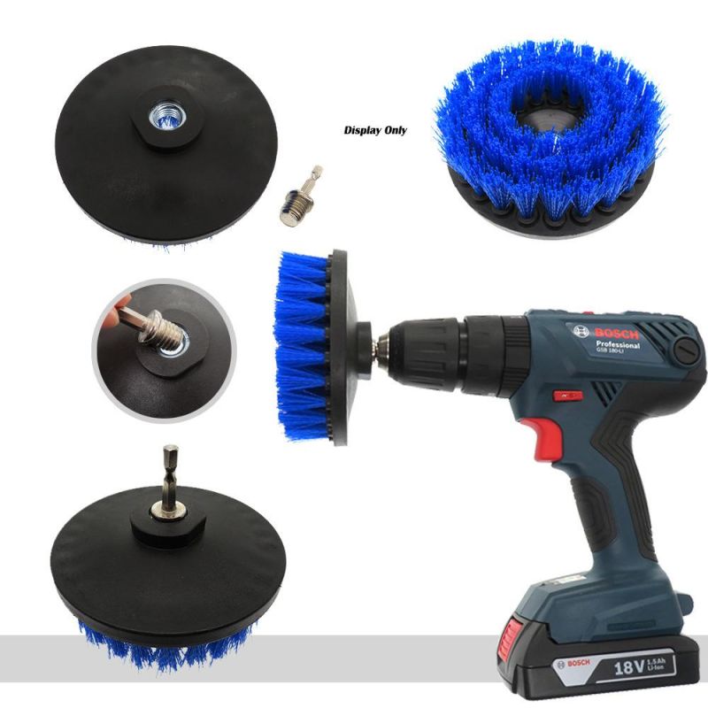 5 Inch M14 Blue Hollow Electric Drill Brush Disc Brush Cleaning Brush