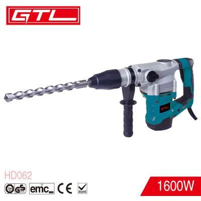 Power Tool Hand Tool 1600W 40mm Rotary Hammer Drill (HD062)
