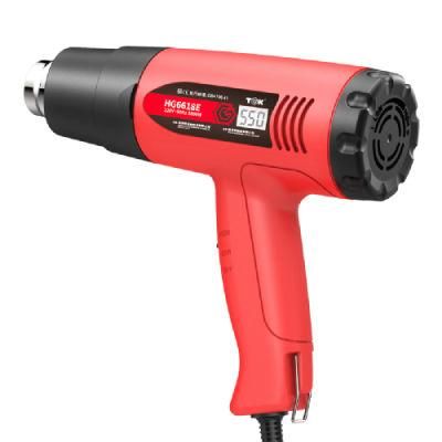 Tgk Power Tools Hg6618e 1800W Portable Digital Display Temperature Adjustable Heat Gun