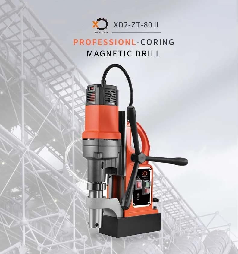 Xd2-Zt-80II Professional Manufacturer Customized 70mm Depth, 80mm Dia 2000W Magnetic Core Drill