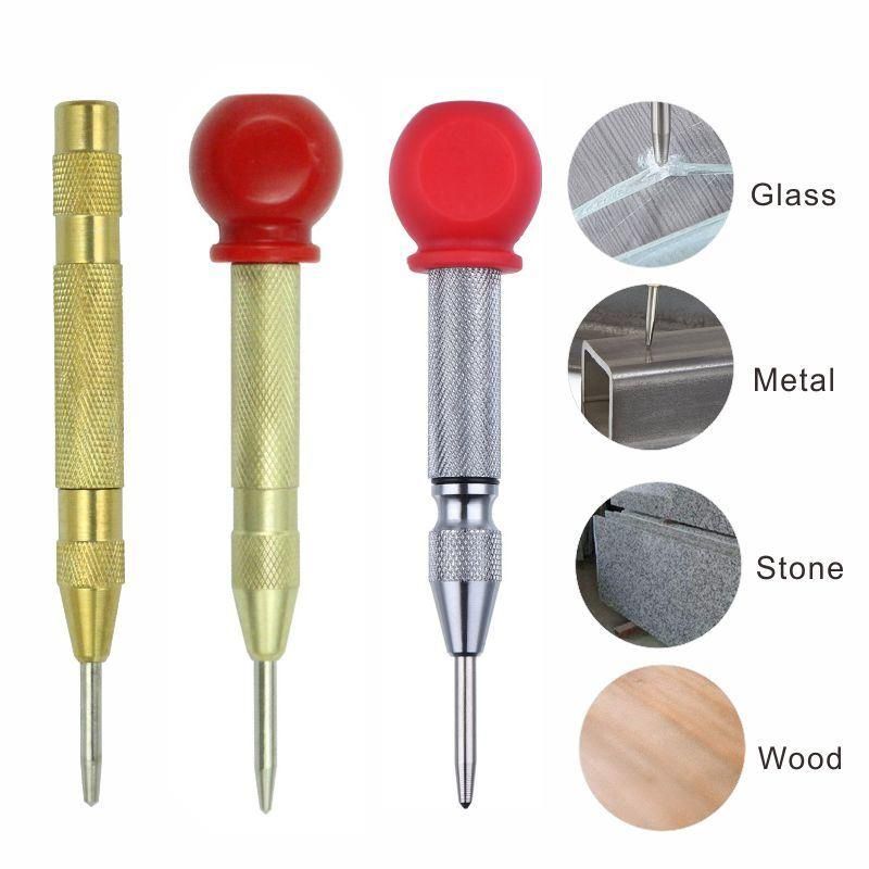 Automatic Center Pin Punch Spring Loaded Marking Drilling Tool