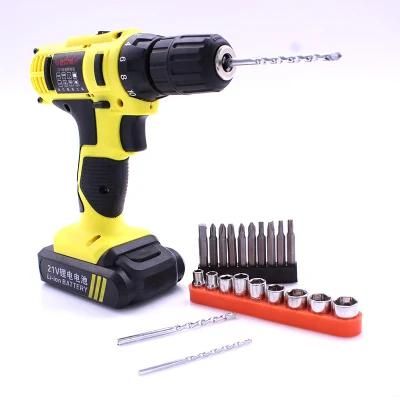 High Quality 21V Lithium Battery Cordless Drive Drill