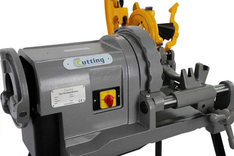 Highly Effective Plumbing Pipe Threading Machine 76mm Steel Pipes (SQ80C1)